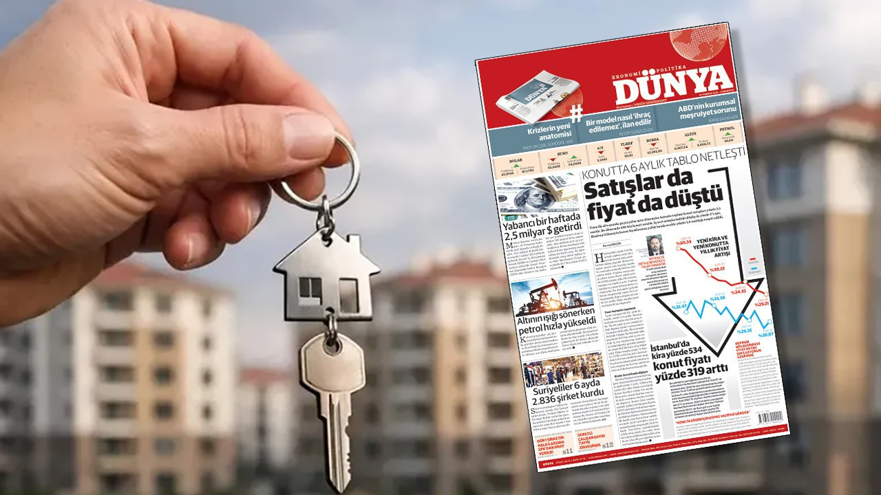 Konutta 6 aylik tablo netlesti satislar da fiyat da dustu OQ72QMZe